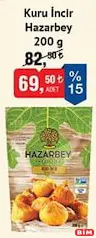 HAZARBEY KURU İNCİR 200 G HAZARBEY KURU İNCİR 200 G